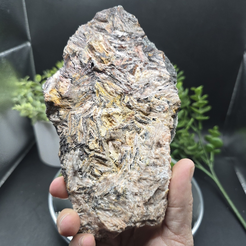 Sold Calcite W Hematite Inclusions - Picture 4 of 4
